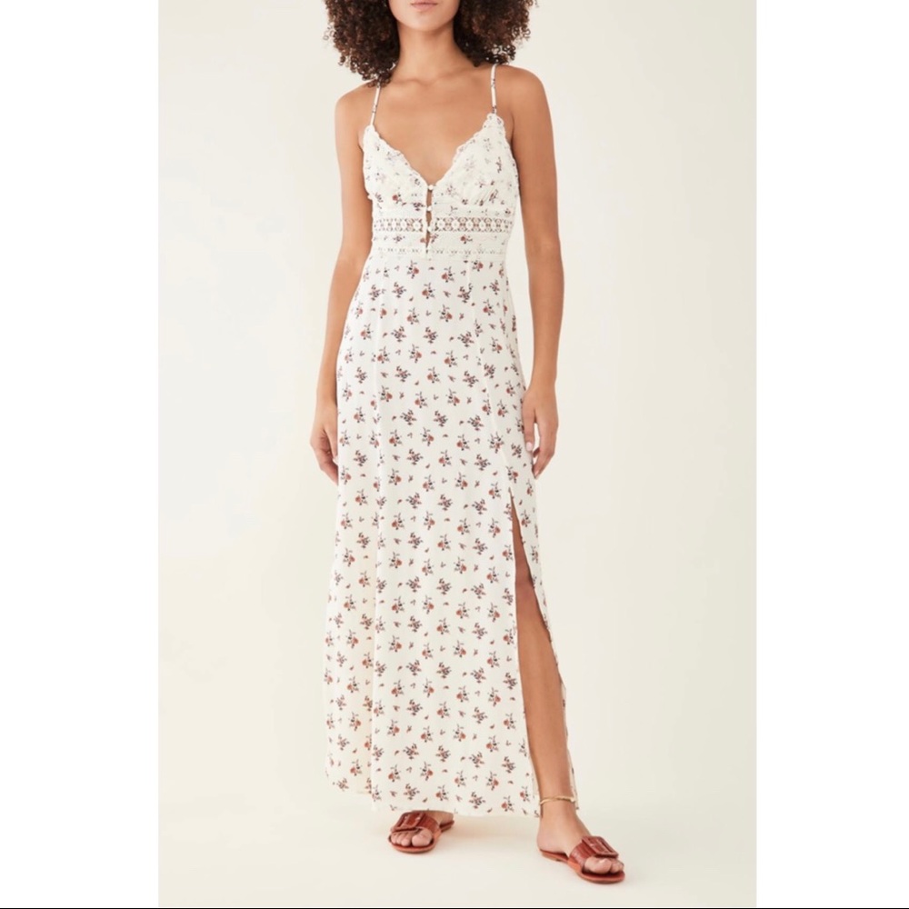 Free People Out & About Maxi Slip Dress